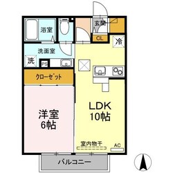 セジュール ﾓﾅﾘｴの物件間取画像